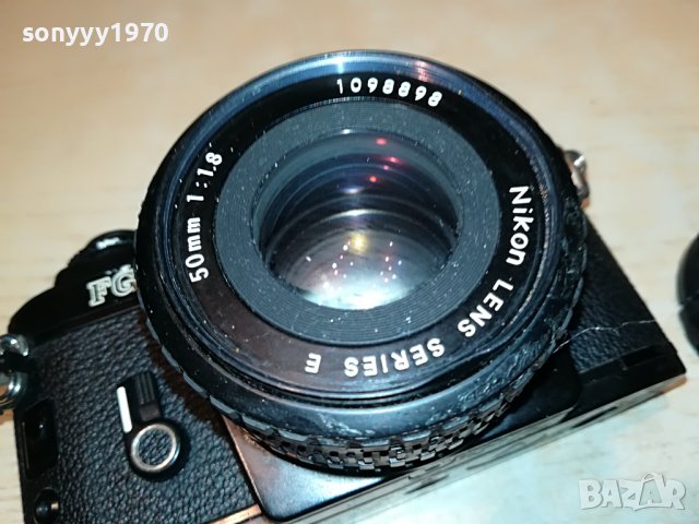 NIKON FG-MADE IN JAPAN-ВНОС FRANCE 2905222039, снимка 10 - Фотоапарати - 36914399