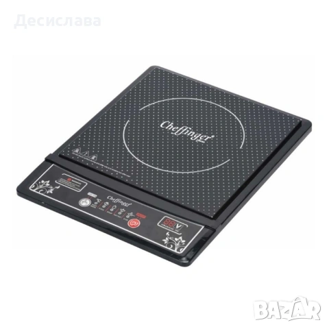 Индукционен котлон Cheffinger - 2000W, с дигитален дисплей, таймер и защита от прегряване, снимка 8 - Котлони - 53137447