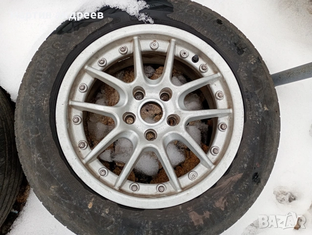 джанти с летни гуми 5х112 16ц, снимка 2 - Гуми и джанти - 53241590