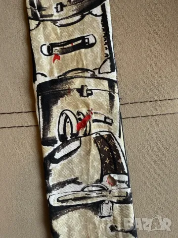 100% оригинален шал на louis vuitton !, снимка 6 - Шалове - 48650270