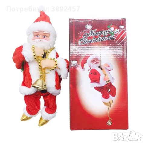 Катерещ се Дядо Коледа, снимка 2 - Декорация за дома - 42933498