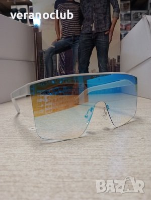 Слънчеви очила Бяла огледална маска , снимка 2 - Слънчеви и диоптрични очила - 44072025