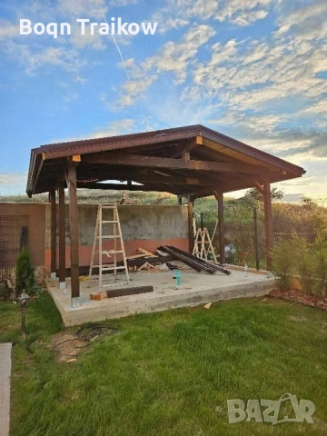 изработка на навеси, снимка 14 - Монтажи - 53139061