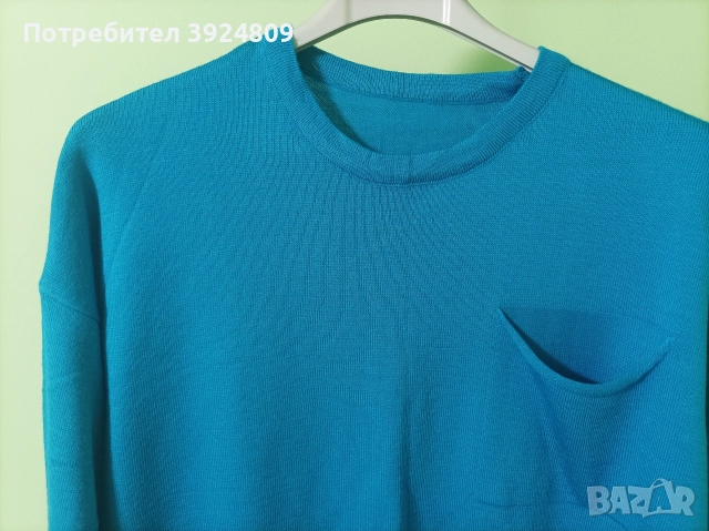 Мъжки фин пуловер, снимка 3 - Пуловери - 52593136