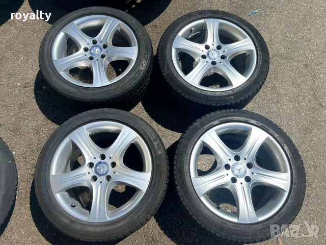 5х112 17 Джанти Mercedes E Class W212 W213 C Class W204 W205 5x112 Мерцедес, снимка 7 - Аксесоари и консумативи - 51155213