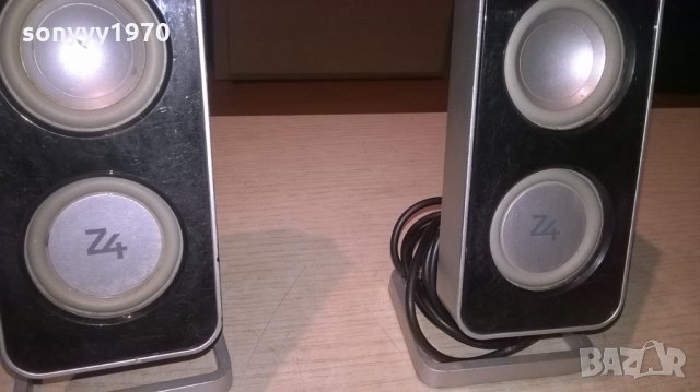 logitech z4 тонколони 2бр-внос швеицария-24х7х4см, снимка 5 - Тонколони - 26364989
