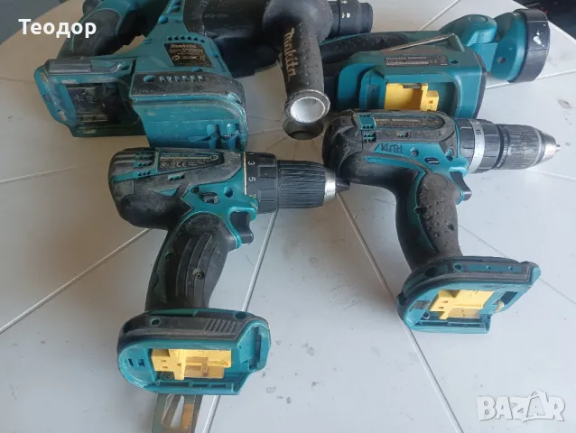 makita винтоверт, перфоратор,радио, снимка 8 - Винтоверти - 48387200