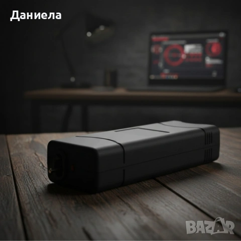 Устройство за самозащита - електрошок 5000K V и LED фенер – компактно, презареждаемо