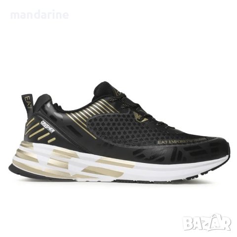 EA7 EMPORIO ARMANI № 41/42 🍊 Мъжки спортни обувки с лого "BLACK & GOLD" нови с кутия, снимка 10 - Кецове - 43774642