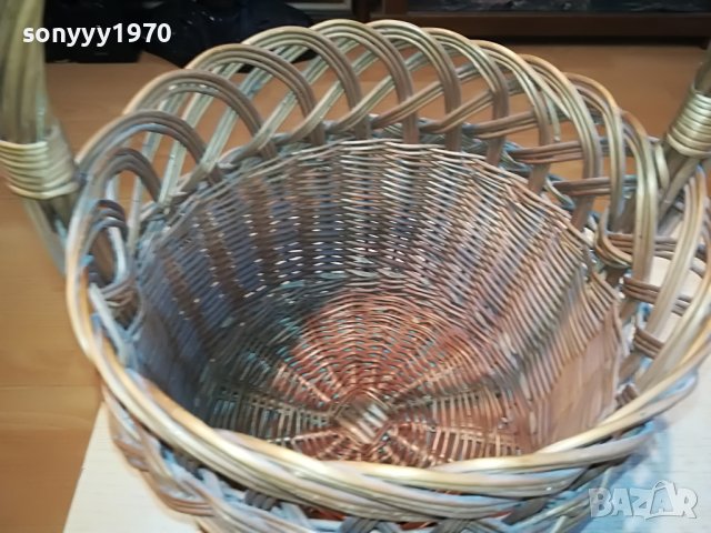 ПЛЕТЕНА КОШНИЦА ОТ ГЕРМАНИЯ 1504231919, снимка 14 - Антикварни и старинни предмети - 40377324