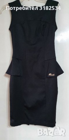 Официална черна рокля , снимка 2 - Рокли - 37501755