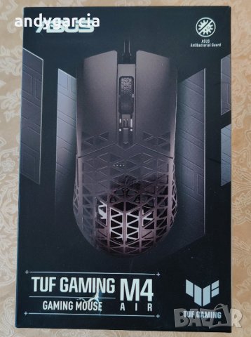  ASUS TUF Gaming M4 Air 16000 dpi геймърска чисто нова мишка, снимка 3 - Клавиатури и мишки - 38247730