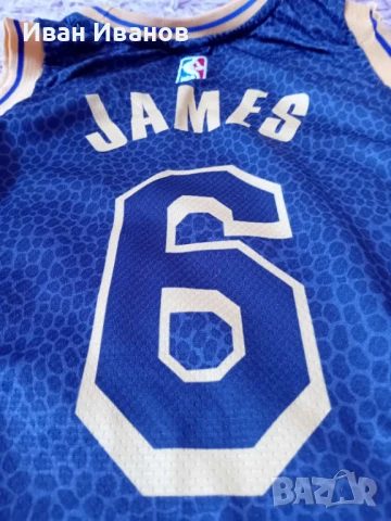 Чисто нов оригинален екип на Los Angelis Lakers - LeBron James, снимка 2 - Баскетбол - 50661723