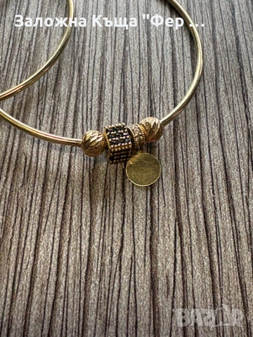 Златни обици 14кт , снимка 3 - Обеци - 53430541