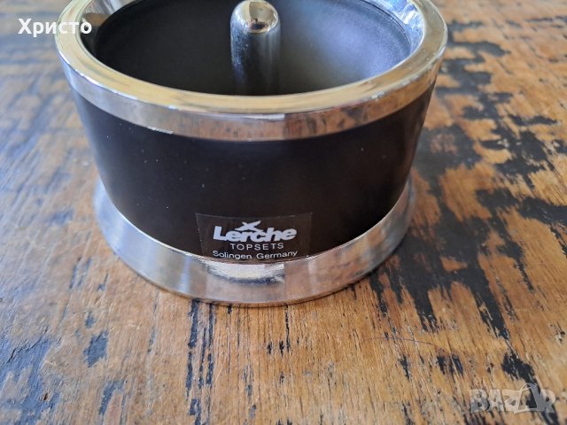 кламерник магнитен Лерхе Lerche Солинген Solingen, метален"Croma" черен мат със сребристо покритие, снимка 2 - Ученически пособия, канцеларски материали - 40880660