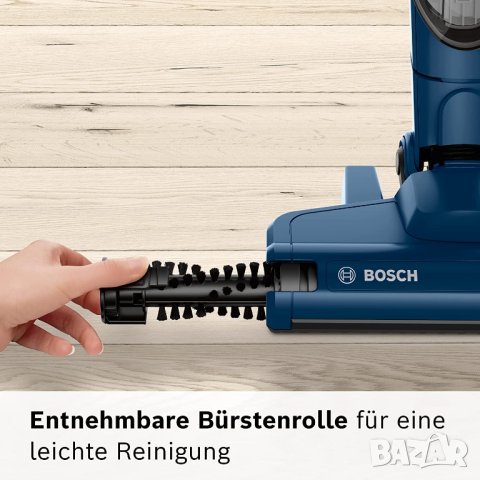 Вертикална прахосмукачка Bosch BCHF216S, 2 in 1, 2 нива на мощност, снимка 8 - Прахосмукачки - 40826182