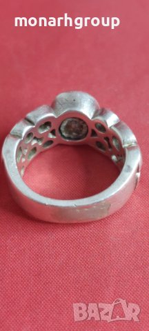 Сребърен пръстен, снимка 3 - Пръстени - 44052285
