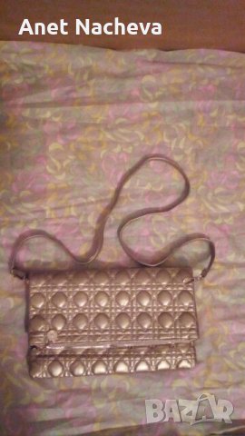  Чанта официална или ежедневна, златиста , снимка 6 - Чанти - 27111630