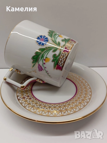 Руски порцелан , снимка 2 - Чаши - 52225579