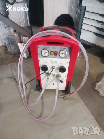 Машинно почистване на запушени радиатори