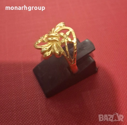 Златен пръстен /22к/, снимка 2 - Пръстени - 53568041
