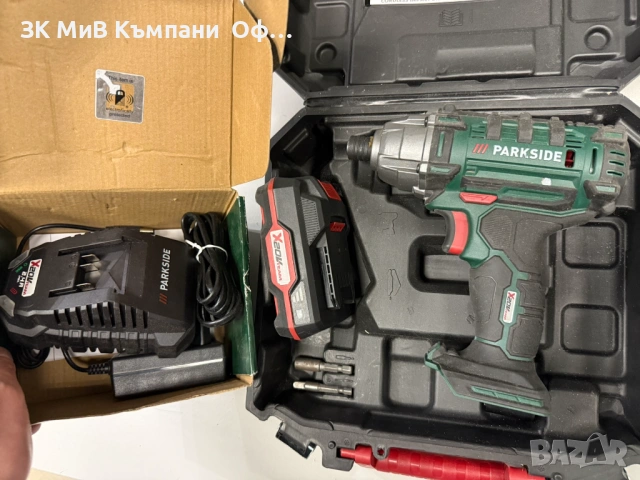 Parkside PDSSA + Зарядно и Батерия, снимка 2 - Други инструменти - 53556857