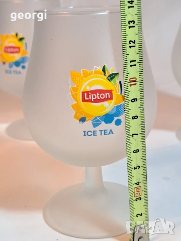 винтидж чаши за студен чай Lipton 32/2, снимка 4 - Чаши - 53064936