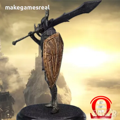 Екшън фигура Dark Souls - Black Knight, снимка 8 - Аксесоари - 47190745