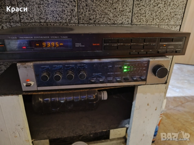 Комплект  У 202 респром  и JVC тунер, снимка 3 - Аудиосистеми - 52687399