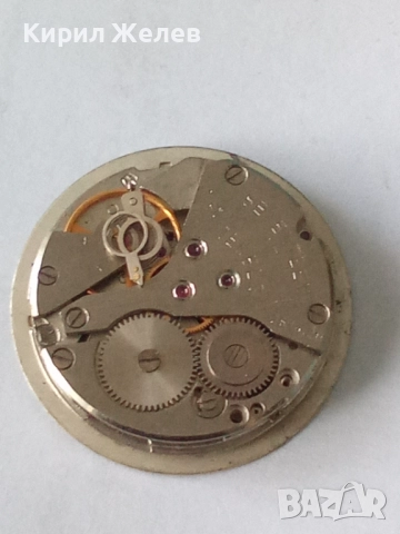 Механизъм с циферблат от стар ръчен часовник 52062, снимка 4 - Мъжки - 52264182