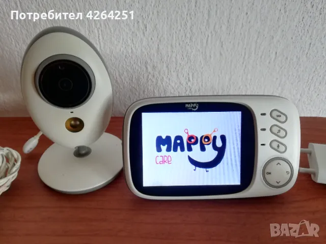 Видео бебефон Mappy Care, снимка 2 - Бебефони - 47553445
