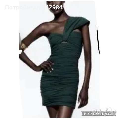 Рокля Зара, снимка 3 - Рокли - 52554205