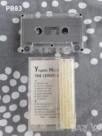 Yngwie Malmsteen - The Seventh Sign (Аудио Касета) , снимка 2 - Аудио касети - 50926949