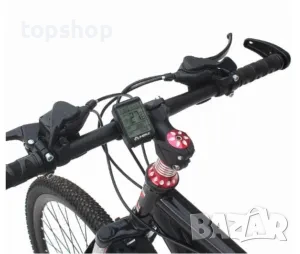 Водоустойчив безжичен LCD компютър за велосипед Колело Скоростомер километраж Одометър мотор скутер, снимка 3 - Аксесоари за велосипеди - 50494716