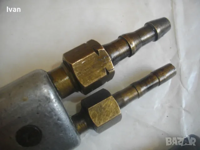 ОКСИЖЕННА ГОРЕЛКА КРАКРА Перник Българска Старо качество с 3 рамена и 3 контактни дюзи ОТЛИЧНИ , снимка 6 - Други инструменти - 47276621