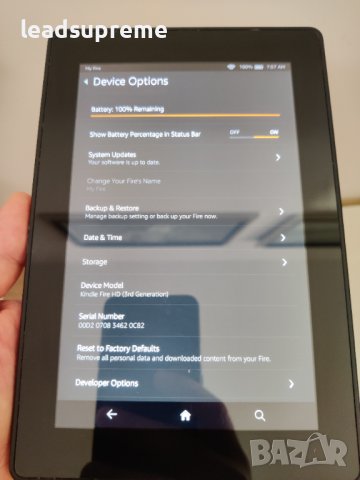 Amazon Fire HD 3rd, снимка 1 - Таблети - 42935310