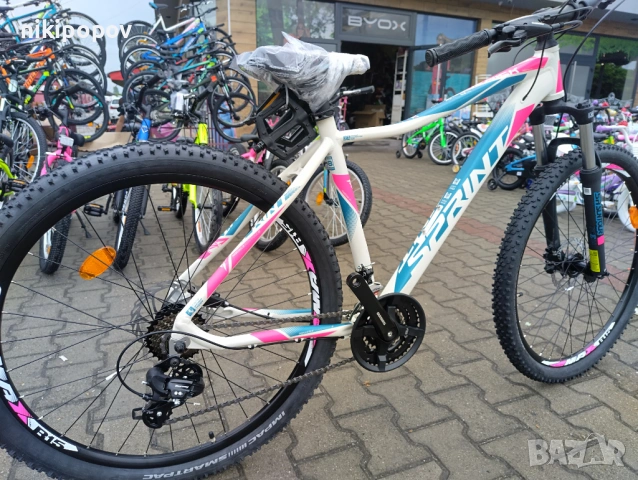 SPRINT Велосипед 27.5" MAVERICK LADY бял, снимка 11 - Велосипеди - 53563470