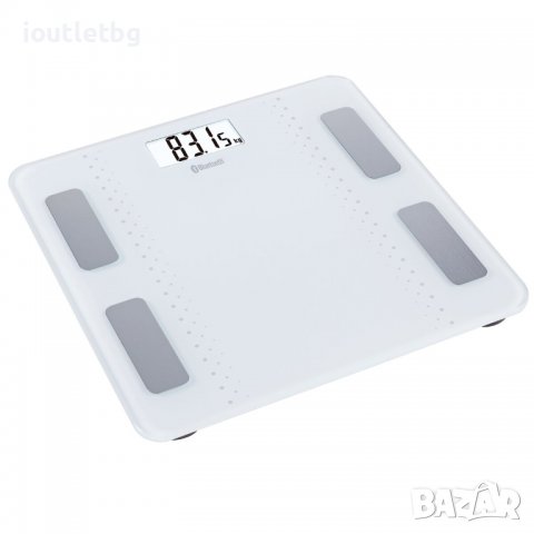 StarQ Bluetooth Кантар за измерване на тегло и телесни мазнини, снимка 1 - Други стоки за дома - 39608638