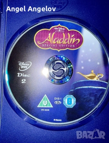 Disney Aladdin 2 Disc Special Edition DVD , снимка 3 - DVD филми - 53518076