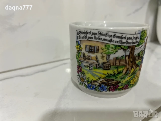 Ретро порцеланова чаша, печат, Bavaria., снимка 9 - Антикварни и старинни предмети - 51122245