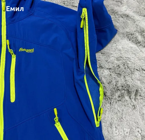 Мъжко яке Bergans Stranda Softshell Jacket, Размер XL, снимка 3 - Якета - 48080233