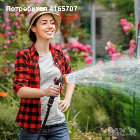 Регулируем пистолет за пръскачка за градински маркуч, снимка 8 - Други - 53370898
