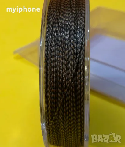 50М.Плетен Шаранджийски повод 35lb, снимка 3 - Такъми - 48944223