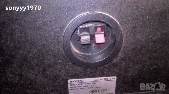 SONY SS-U10 2X50W/8OHM-2БР ТОНКОЛОНИ-ВНОС ХОЛАНДИЯ, снимка 11 - Тонколони - 27895737