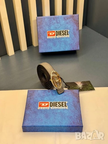 колани от естествена кожа в кутия diesel , снимка 5 - Колани - 50595465