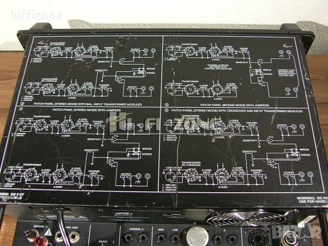 СТЪПАЛО  Peavey cs-1000x , снимка 7 - Ресийвъри, усилватели, смесителни пултове - 43377094