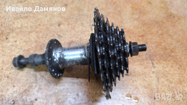 Задно движение + касета 6 скорости Velotec