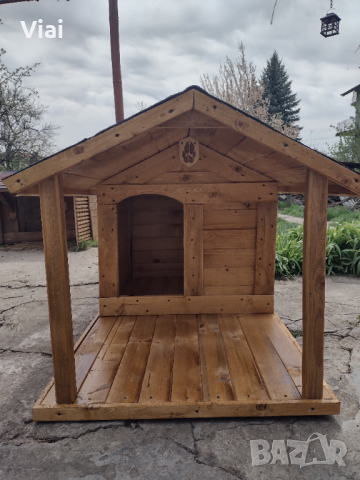 Кучешки къщи с веранди по поръчка , снимка 4 - За кучета - 30142836