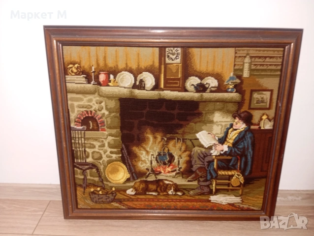 Гоблен внос от Германия, снимка 7 - Гоблени - 53223112