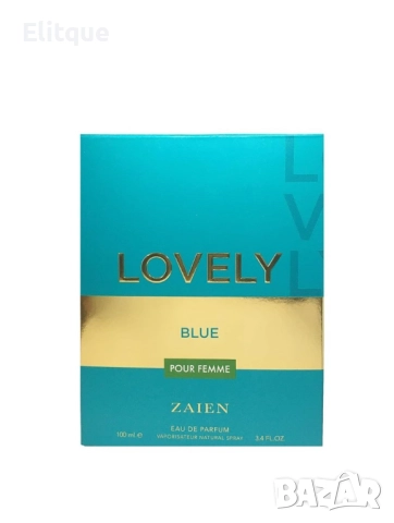 Парфюмна вода за жени Zaien Lovely Blue Pour Femme Eau de parfum 100 ml, снимка 6 - Дамски парфюми - 52854101